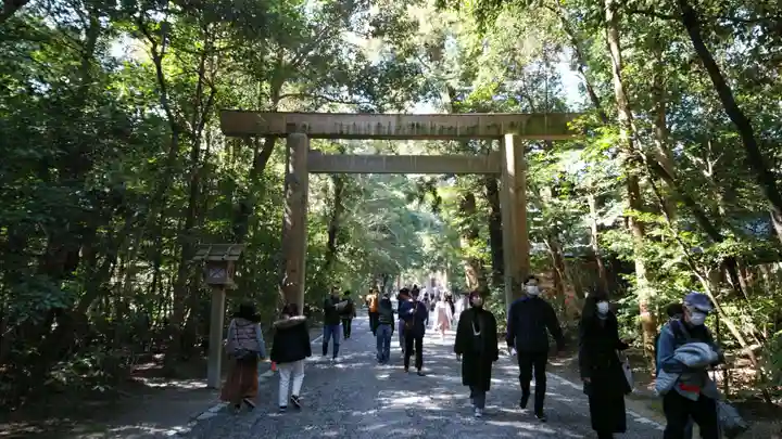 伊勢神宮外宮(豊受大神宮)の鳥居