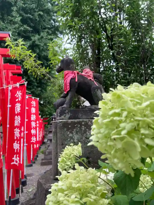 於菊稲荷神社(群馬県)