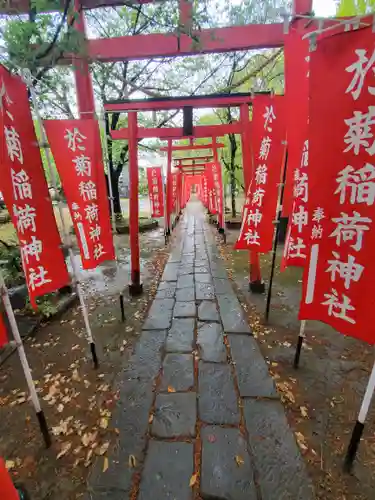 於菊稲荷神社(群馬県)