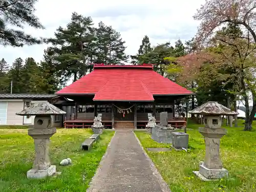 止々井神社の本殿