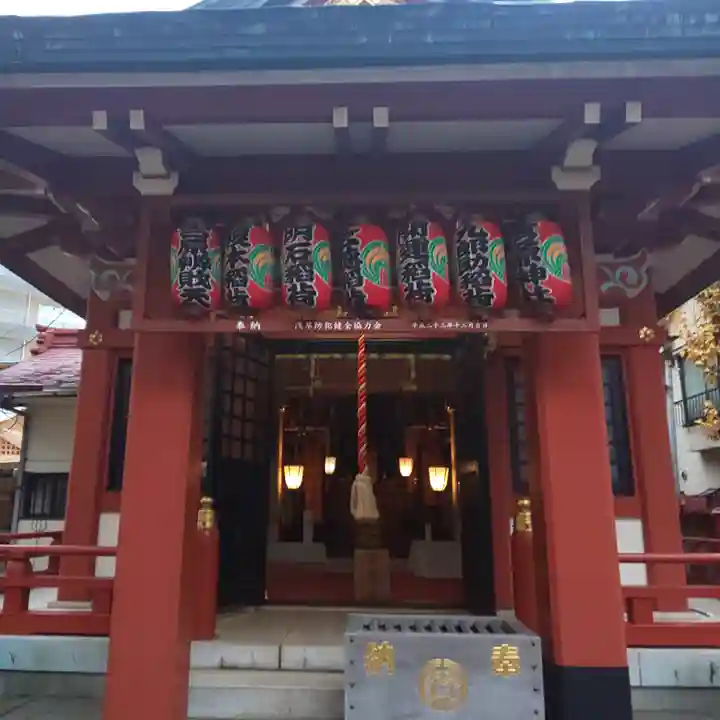 吉原神社の本殿・本堂