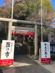 田無神社の鳥居