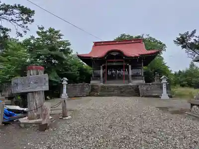 丸瀬布神社の本殿・本堂