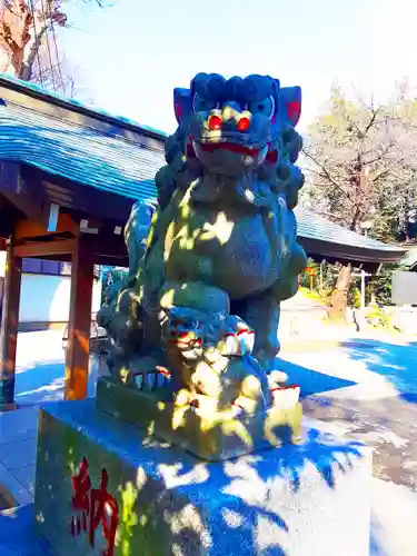 馬絹神社の狛犬