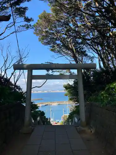 酒列磯前神社の鳥居