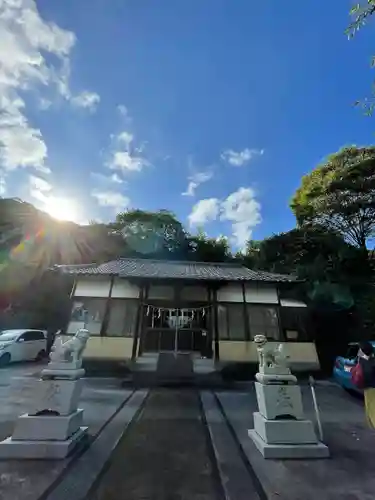 於婆宮の本殿・本堂