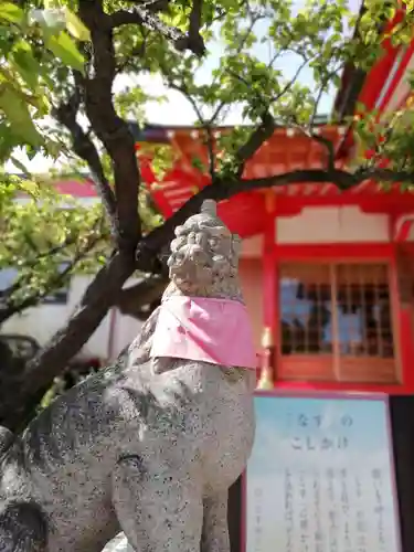 綱敷天満宮の狛犬