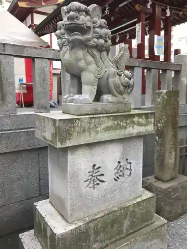 松原神社の狛犬