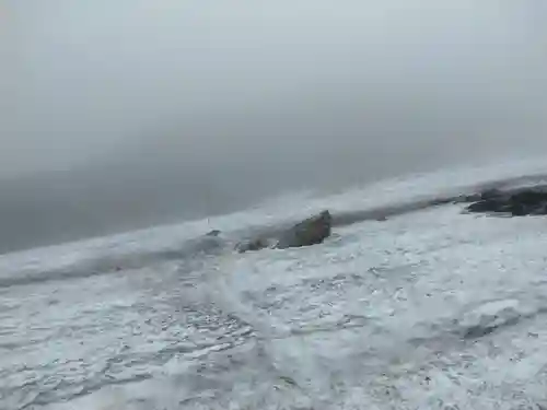 雄山神社峰本社の自然