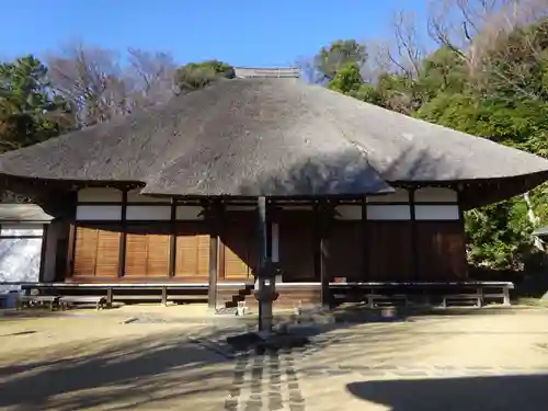 横浜　西方寺の本殿・本堂