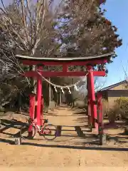 結城諏訪神社の鳥居