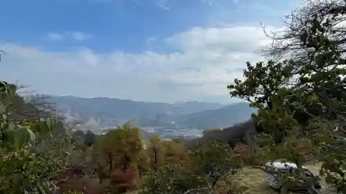 宝登山神社奥宮の景色