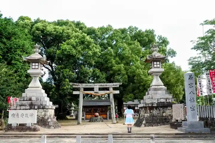 若宮八幡社(力長町)の鳥居