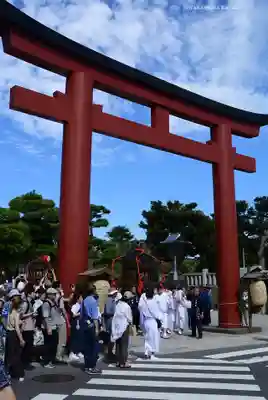 鶴岡八幡宮のお祭り