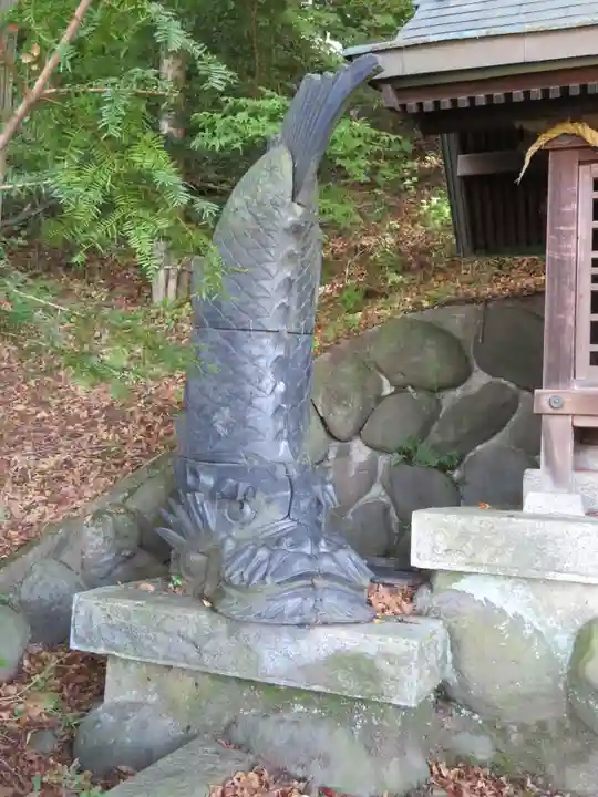 手長神社の狛犬