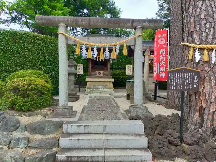 中野沼袋氷川神社の末社・摂社