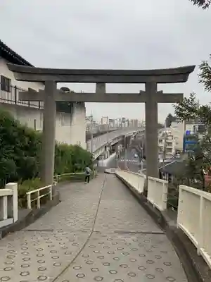 赤羽八幡神社の鳥居