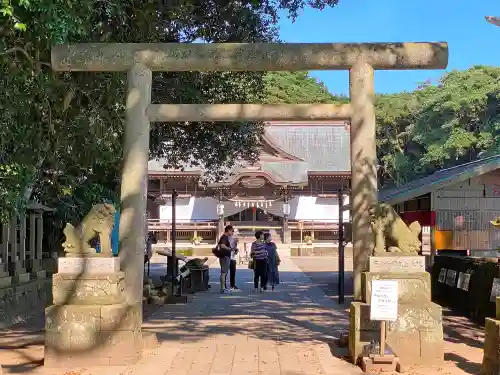 酒列磯前神社の鳥居