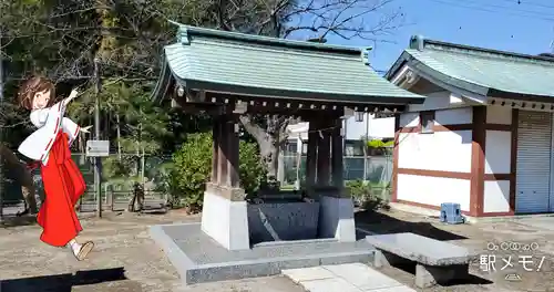 日枝神社の手水舎
