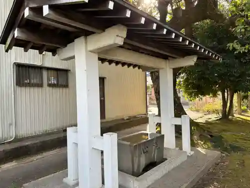 宇夫須那神社の手水舎