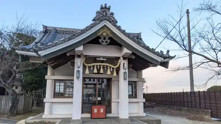 津島社(大草津島神社)の本殿・本堂