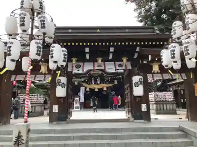 櫛田神社の山門・神門