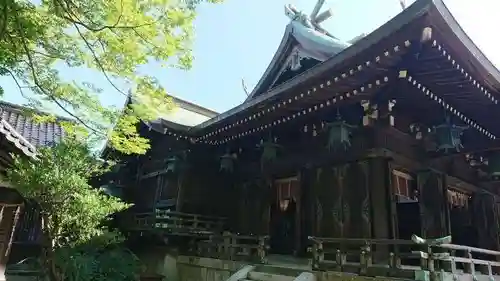 有礒正八幡宮の本殿