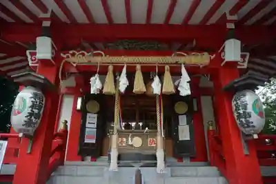 当代島稲荷神社の本殿・本堂