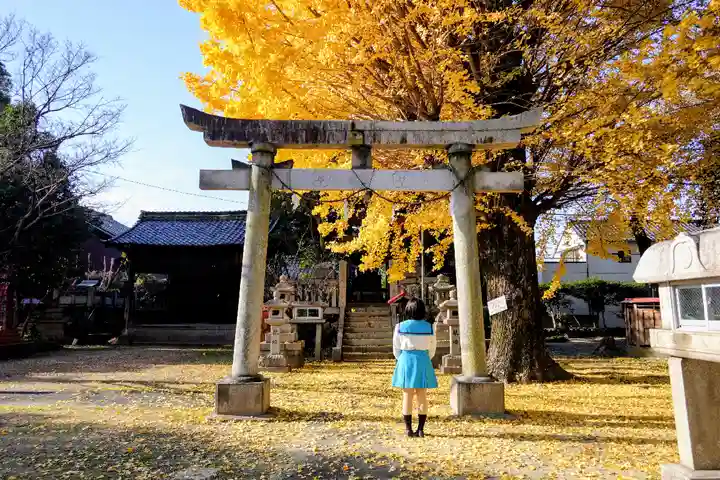 産霊神社の鳥居