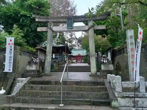 海南神社の鳥居