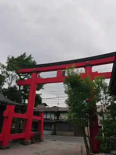 五泉八幡宮の鳥居