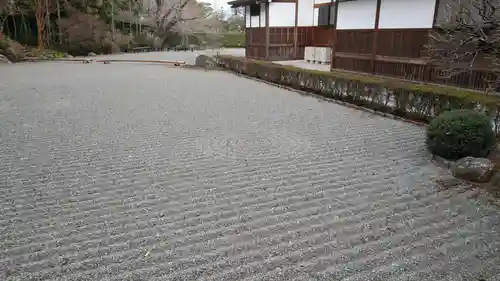 浄見寺の庭園