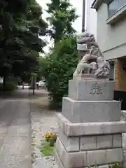 八幡神社の狛犬