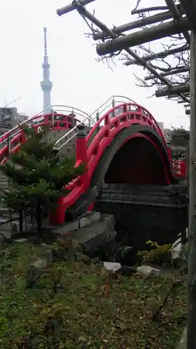 亀戸天神社の庭園