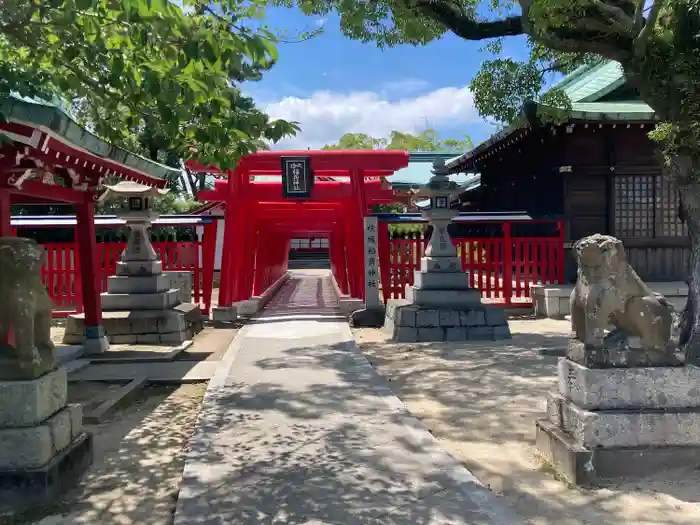 吹揚神社の鳥居