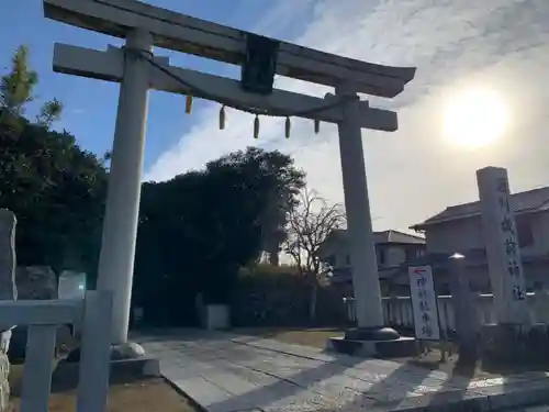 酒列磯前神社の鳥居