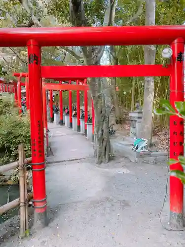 田村神社の鳥居