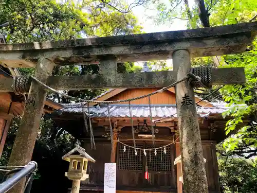 弁天島天満社の鳥居