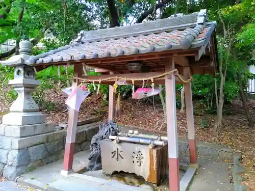 白山社（成岩白山神社）の手水舎