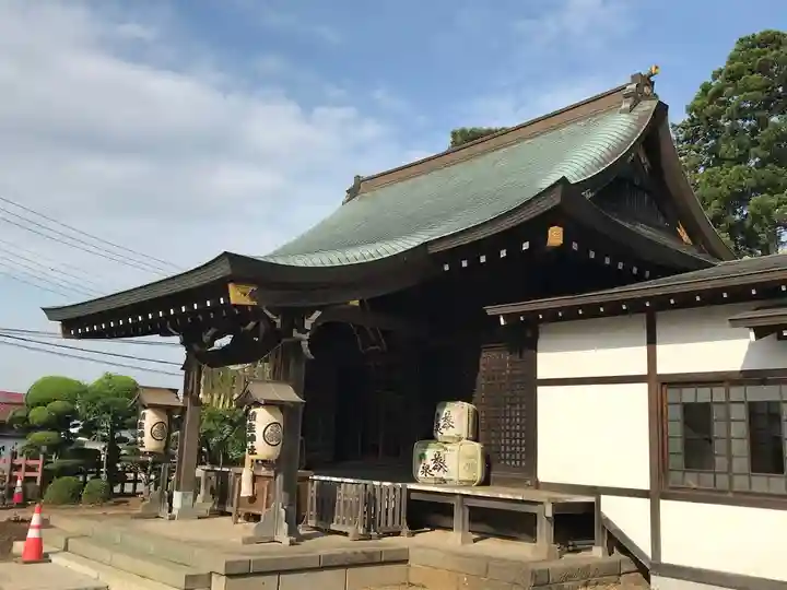 埴生神社の本殿・本堂