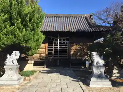 休天神社の本殿・本堂