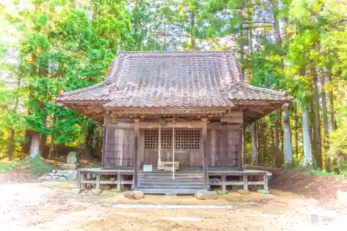 深山神社の本殿・本堂