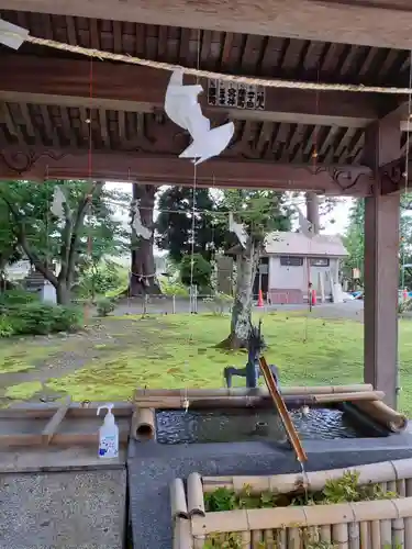 花巻神社の手水舎