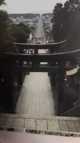 宮地嶽神社の鳥居