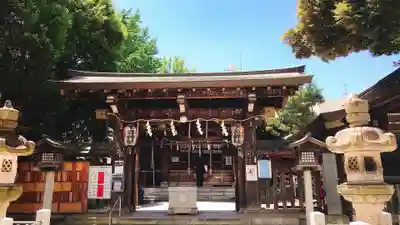 下谷神社の山門・神門