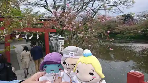 旗上弁財天社の鳥居