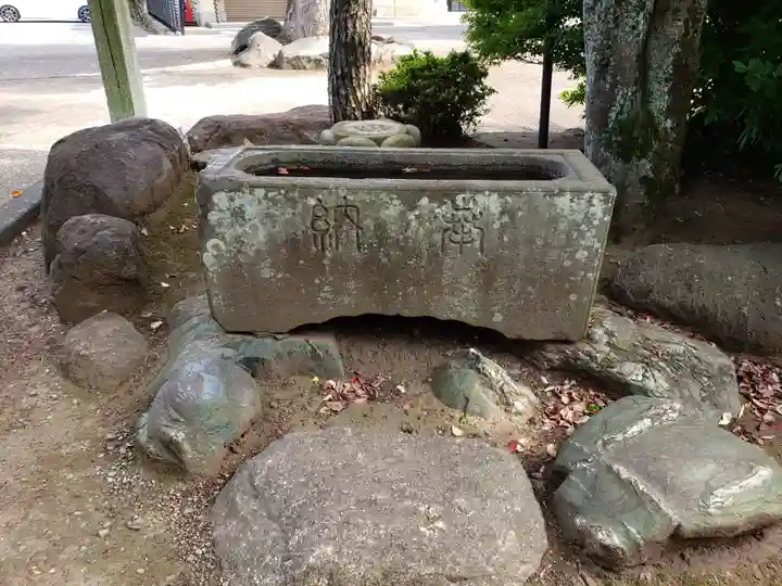 西方寺の手水舎