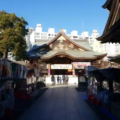 湯島天満宮の本殿・本堂