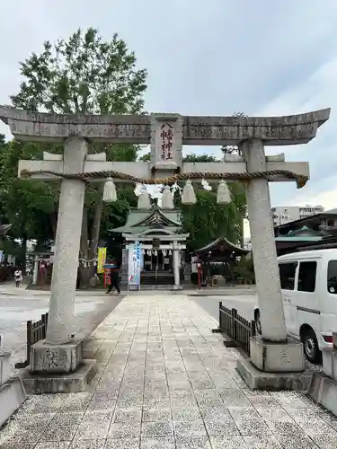 川越八幡宮の鳥居