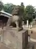上町氷川神社の狛犬
